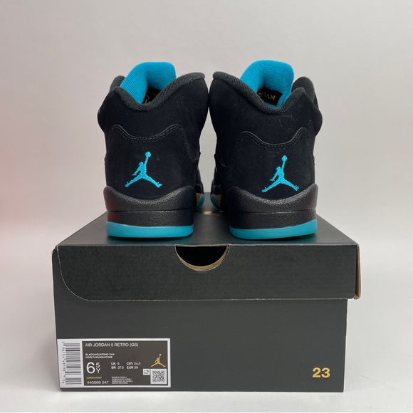 Nike Air Jordan 5 Retro GS “Aqua” 2023 - Picture 4 of 4